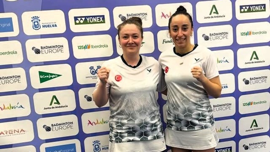 Milli sporculardan Avrupa Badminton Şampiyonası’nda tarihi başarı