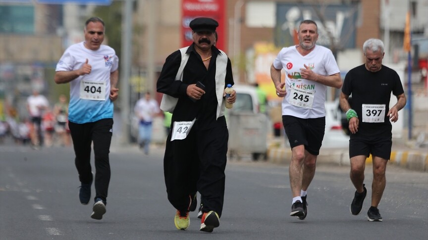 Şanlıurfa'da 11 Nisan Kurtuluş Koşusu düzenlendi