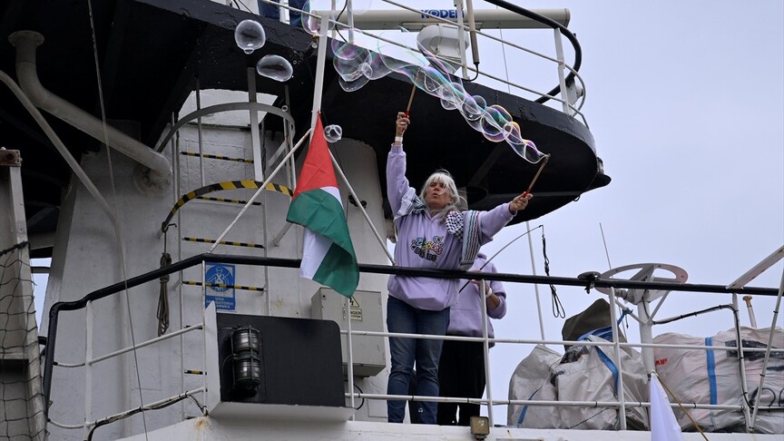Küresel Sumud Filosu gücünü artırarak Barselona'dan Gazze'ye doğru yola çıktı