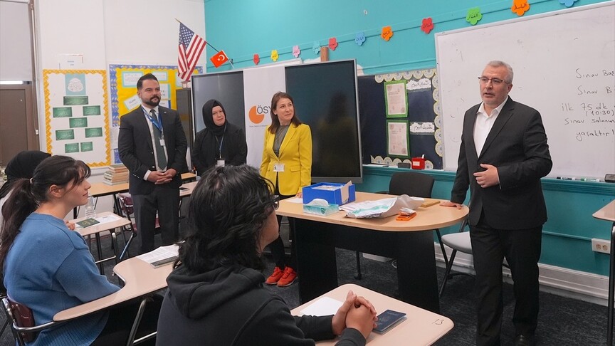 Türkiye Yurt Dışından Öğrenci Kabul Sınavı ABD'de ilk kez gerçekleştirildi