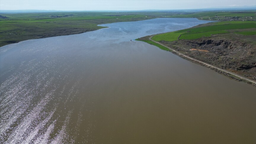 Şanlıurfa'daki Hacı Hıdır Barajı'nda doluluk oranı yüzde 89'a ulaştı