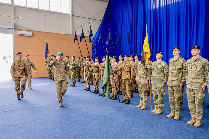 KFOR zhvillon ceremoninë e transferimit të autoritetit të Batalionit ISR në Prishtinë