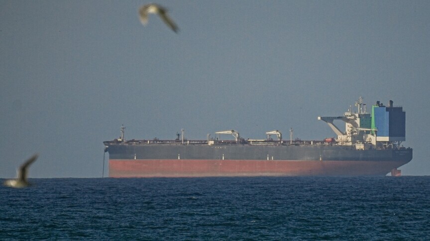 Sanctioned Chinese tanker passes through Strait of Hormuz amid blockade