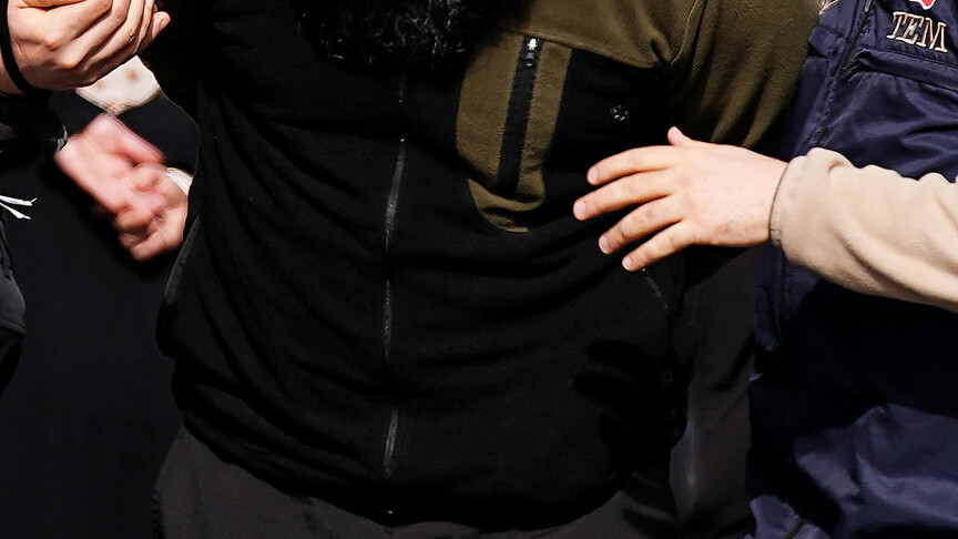 Beşiktaş'ta polis noktasına yönelik terör saldırısına ilişkin gözaltına alınan 1 şüpheli adliyede