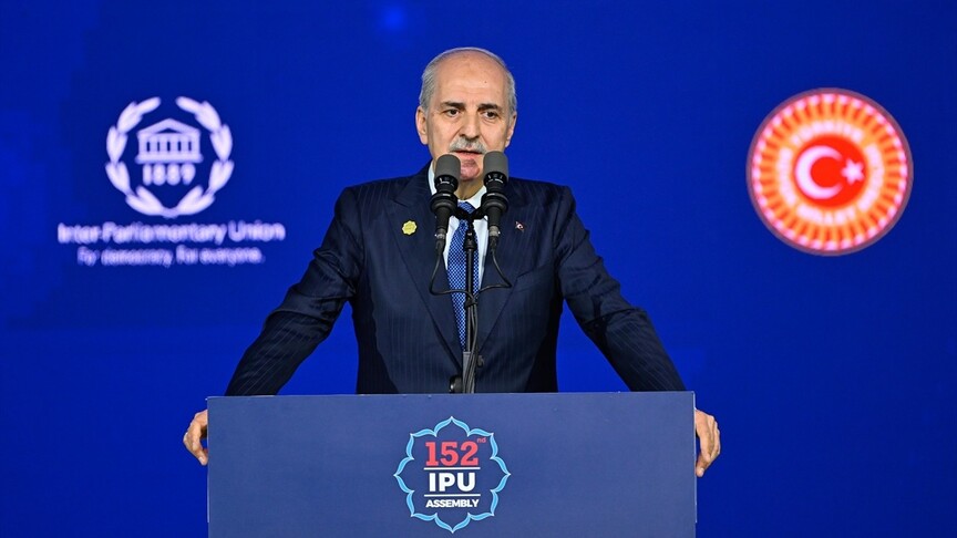 TBMM Başkanı Kurtulmuş: İsrail'in BM üyeliği mutlaka askıya alınmalı