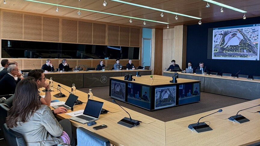 UEFA ile TFF "EURO 2032" stat toplantısını yaptı