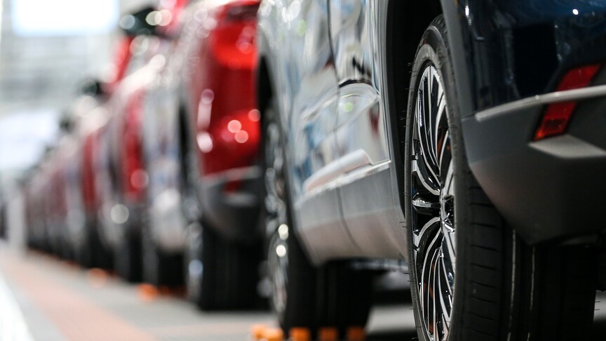 Sakarya'da %59'yuihracat edilen araçlar