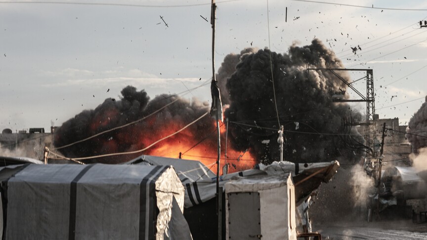 İsrail'in Gazze'de su arıtma istasyonuna düzenlediği saldırıda bir Filistinli yaşamını yitirdi