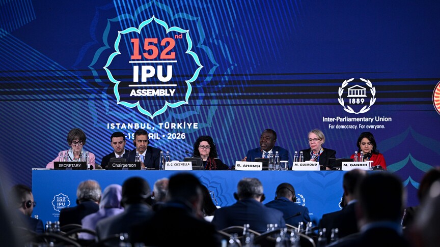 Parlamentolar Arası Birliğin genel kurulu kapsamında Türkiye ve BM’nin sahadaki işbirliği konuşuldu