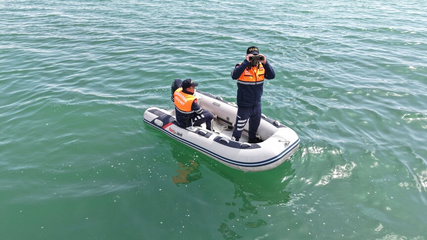 Güvenlik güçleri inci kefalini korumak için nöbette