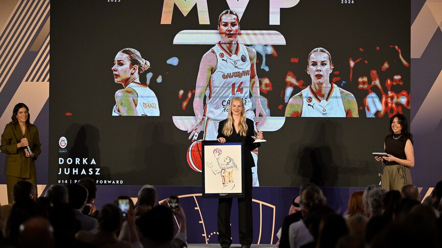 Galatasaray'lı Dorka Juhasz Kadınlar Avrupa Ligi MVP Seçildi