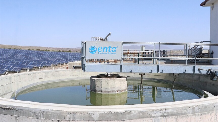 Enerjisini güneşten alan İncesu OSB, yeşil gelecek için günde 4 bin 400 ton su arıtıyor