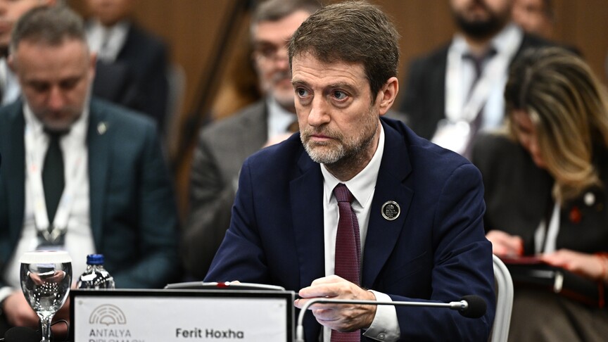 Ministri i Jashtëm Hoxha në ADF  Besimi rajonal thelbësor për avancim  BE ja mbetet qëllim i Ballkanit Perëndimor