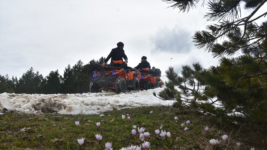 Zigana Dağı'da ATV ile keyifli kış tatil yapın