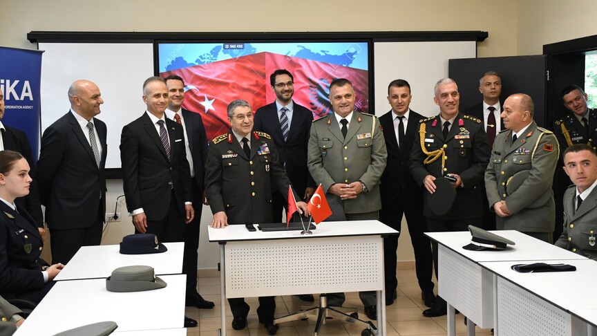 TIKA vazhdon mbështetjen për Akademinë e Forcave të Armatosura të Shqipërisë