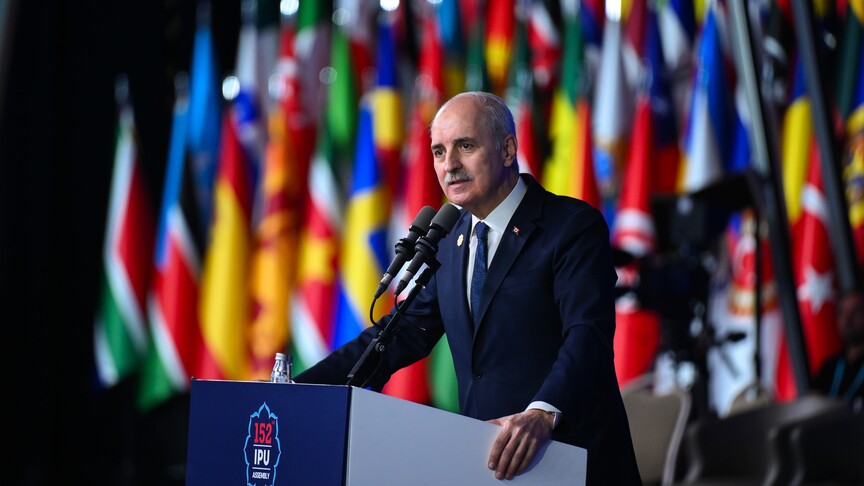 TBMM Başkanı Kurtulmuş, PAB 152. Genel Kurulu kapsamında 41 ikili görüşme yaptı