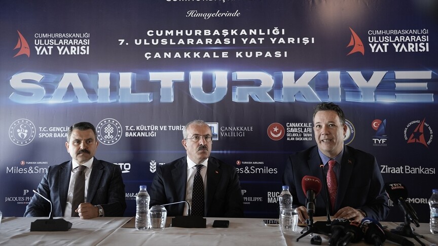 Cumhurbaşkanlığı Uluslararası Yat Yarışları Çanakkale Kupası'nın basın lansmanı yapıldı