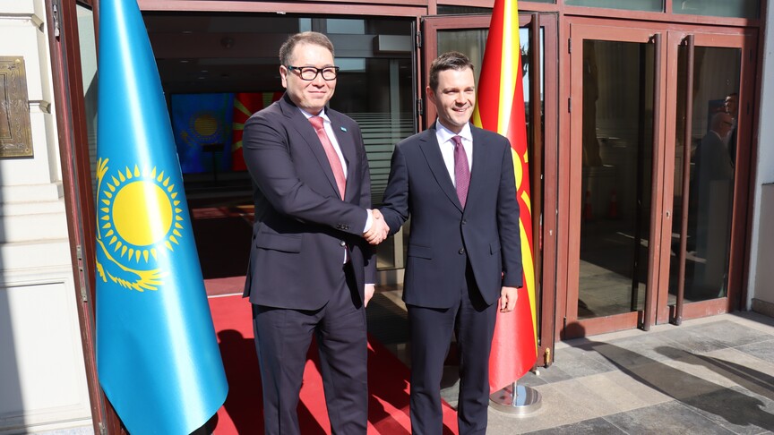 Maqedonia e Veriut dhe Kazakistani të gatshëm për avancimin e marrëdhënieve bilaterale