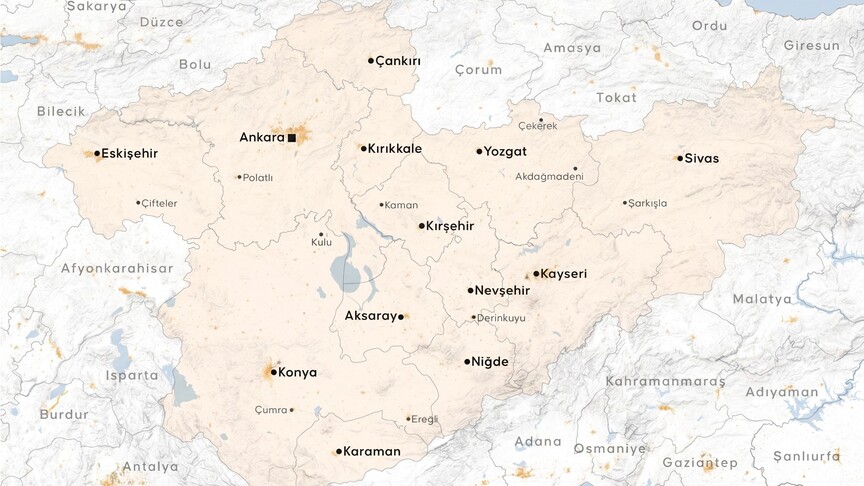 Başkentten güç alan İç Anadolu'nun 13 ilindeki stratejik yatırımlara kapsamlı teşvik