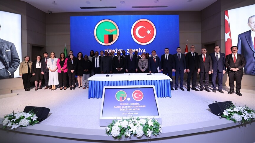 Türkiye ile Zambiya arasındaki KEK toplantısı Ankara'da yapıldı