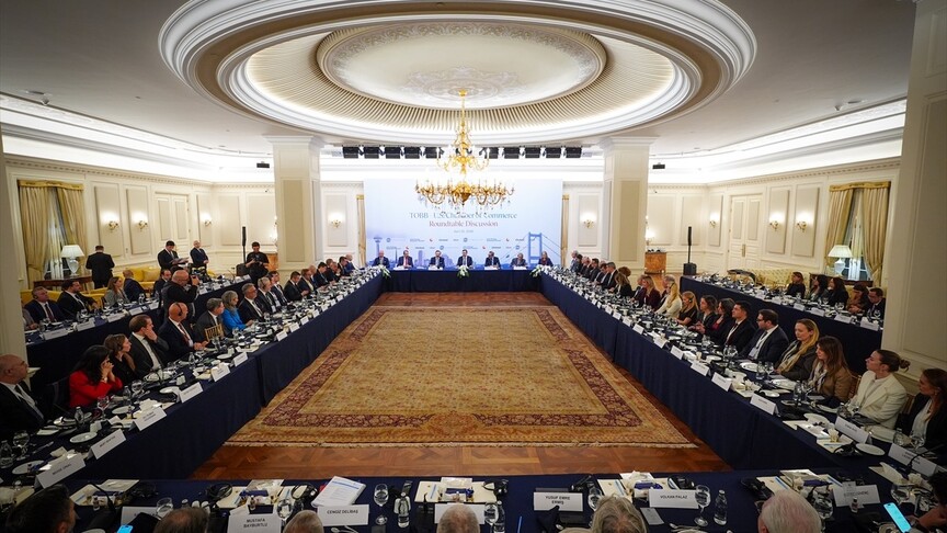 TOBB-ABD Ticaret Odası Yuvarlak Masa Toplantısı yapıldı