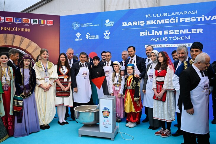Esenler'de "Uluslararası Barış Ekmeği Festivali" düzenlendi