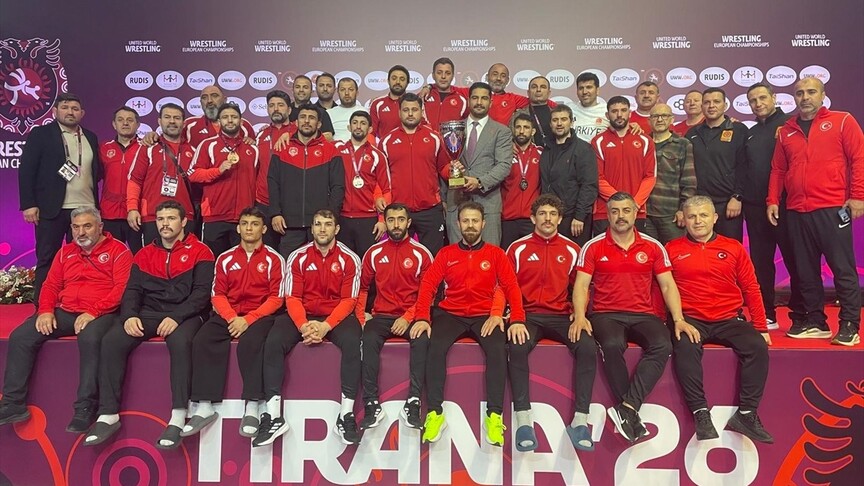 Grekoromen Güreş Milli Takımı, Avrupa ikincisi oldu