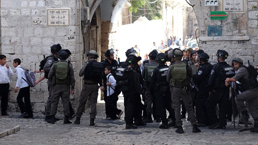 IDF at al Aqsa mosque