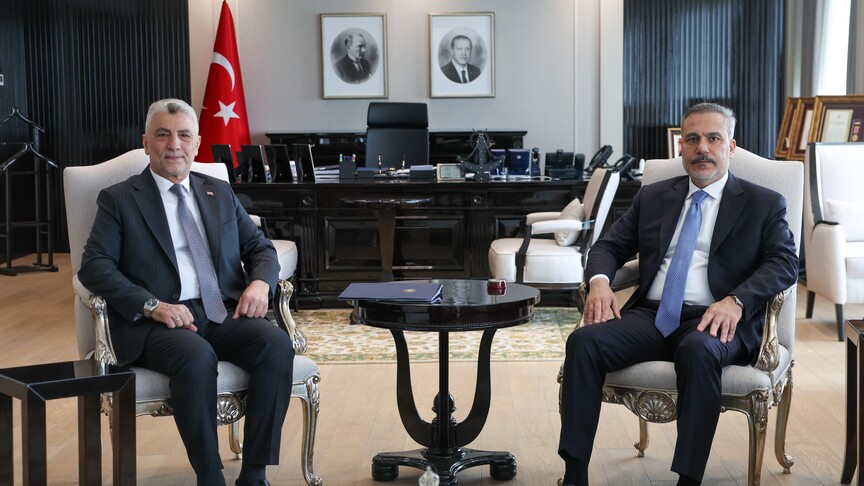 Dışişleri Bakanı Fidan ve Ticaret Bakanı Bolat'ungörüşmesi