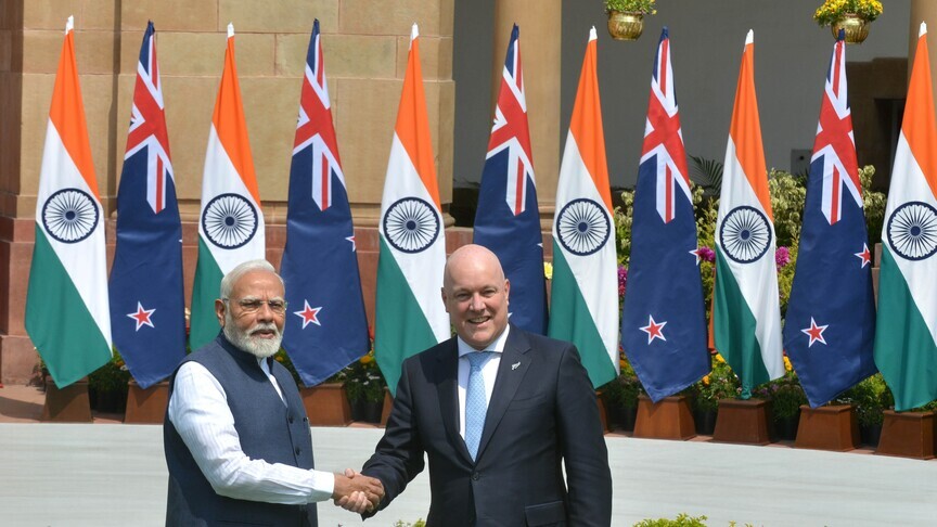 India dhe Zelanda e Re marrëveshje për tregti të lirë  zhbllokojnë një angazhim investimi prej 20 miliardë dollarësh