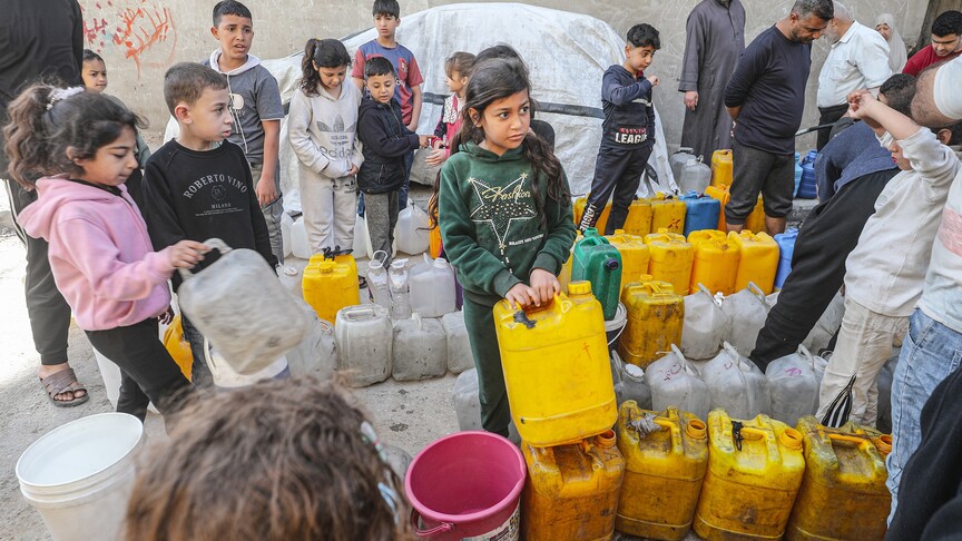 İsrail’in Gazze’de suyu kasıtlı olarak engellemesi soykırımın bir parçası