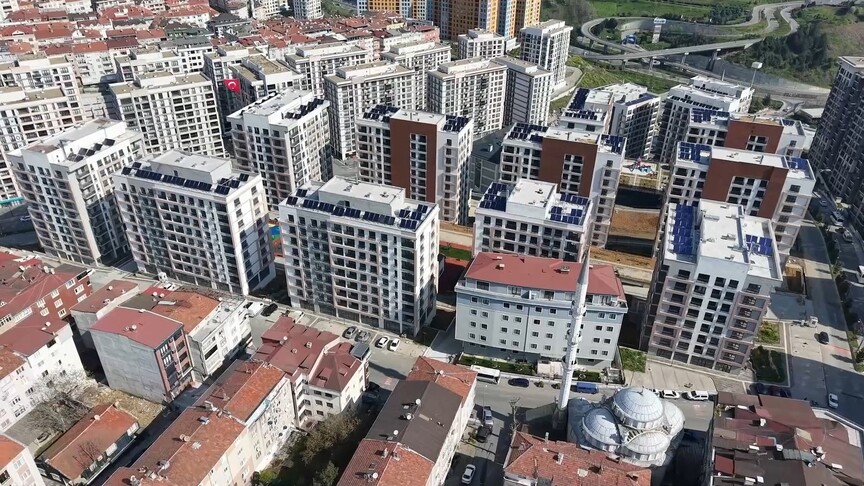 İstanbul Vadi Evleri 5. Kısım Kentsel Dönüşüm Projesi'nde 863 konutun anahtarları teslim edildi