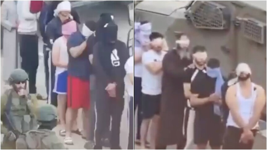 İsrail ordusu, Doğu Kudüs'ün kuzeyindeki beldelere baskın düzenleyerek en az 35 Filistinliyi gözaltına aldı