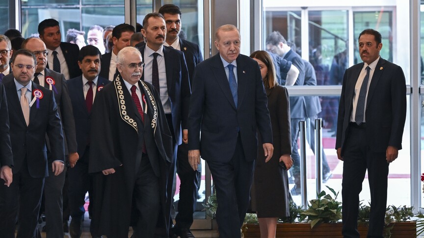 Anayasa Mahkemesinin 64. kuruluş yıl dönümü dolayısıyla tören düzenlendi