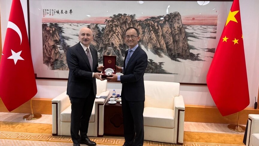 TBMM Ulaştırma ve Turizm Komisyonu Başkanı Karaismailoğlu'ndan Çin'in Ankara Büyükelçisi Jiang'a ziyaret