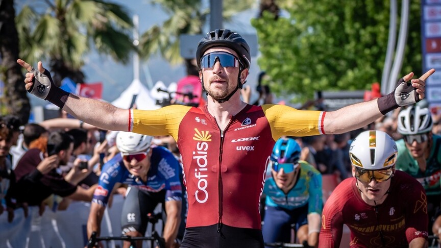 61. Cumhurbaşkanlığı Türkiye Bisiklet Turu'nun dördüncü etabı kazanan