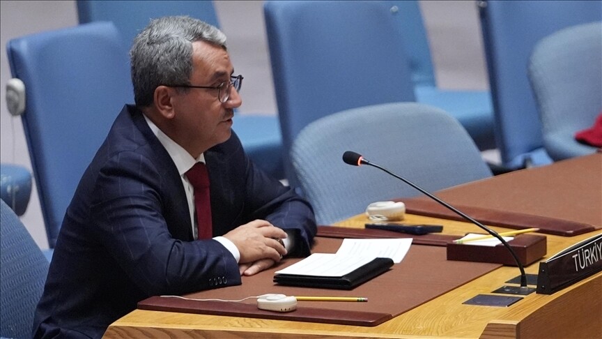 Türkiye'nin BM Daimi Temsilcisi Yıldız'dan, Gazze ve Batı Şeria için 