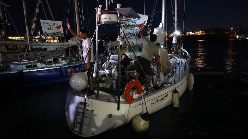 İsrail basını: İsrail donanması, uluslararası sularda Küresel Sumud Filosu'na müdahaleye başladı