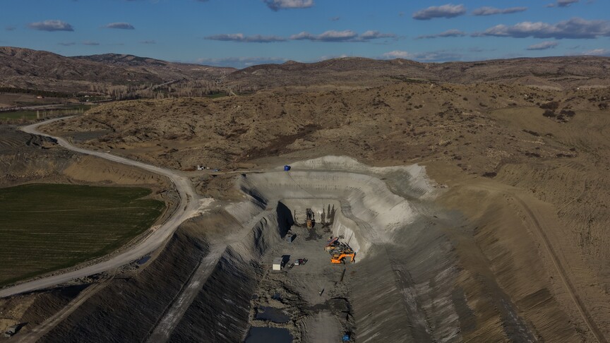 Ankara-Samsun Hızlı Demir Yolu Projesi'nin "Delice-Çorum" etabında nakdi ilerleme yüzde 23,45