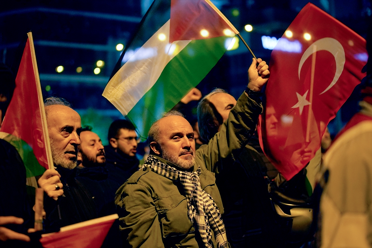 İsrail'in Küresel Sumud Filosu'na saldırısı İstanbul ve Ankara'da kınandı