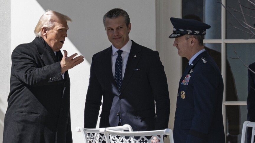 Axios: ABD'li komutanlar, Trump'a ABD/İsrail-İran savaşına ilişkin brifing verecek