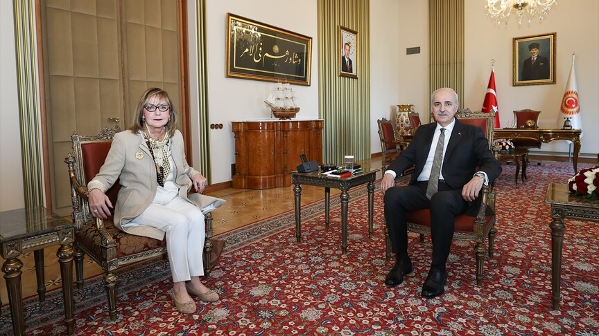 TBMM Başkanı Kurtulmuş Bosna Hersek ve Cezayir Büyükelçilerini Kabul Etti