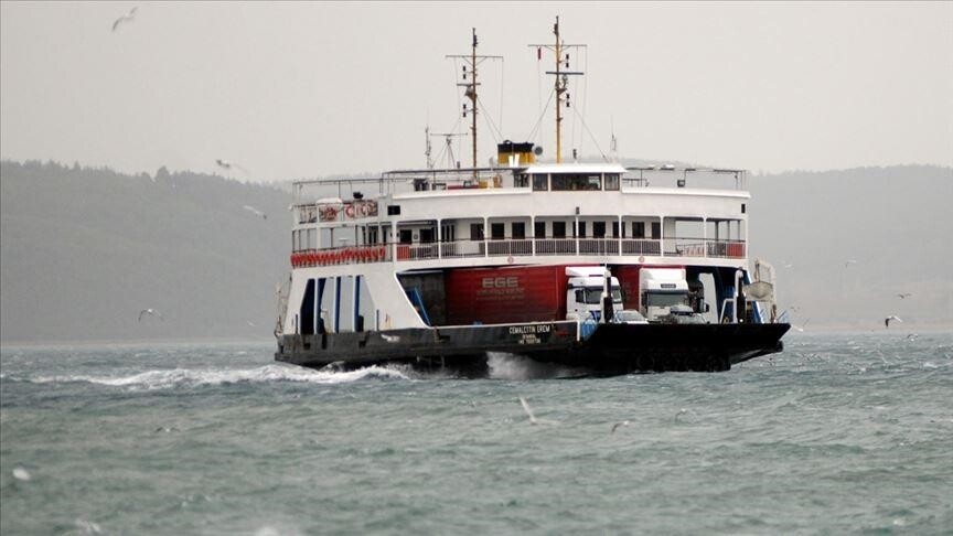 **Güney Marmara-Adalar Hattında Feribot Seferleri İptal Edildi**