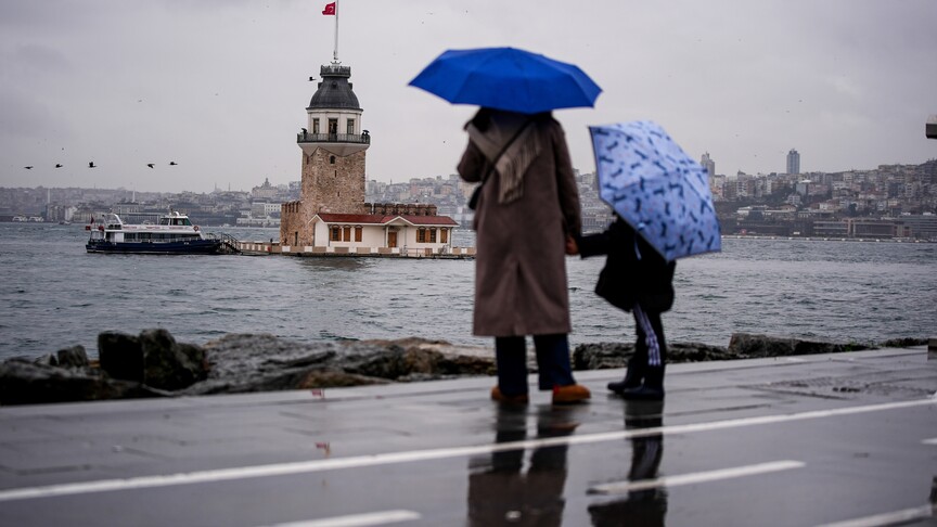 İstanbul için soğuk ve yağışlı hava uyarısı
