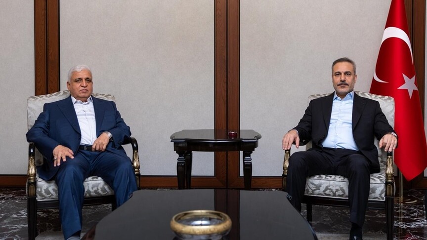 Dışişleri Bakanı Fidan, Haşdi Şabi Komisyonu Başkanı Feyyad ile Ankara'da görüştü