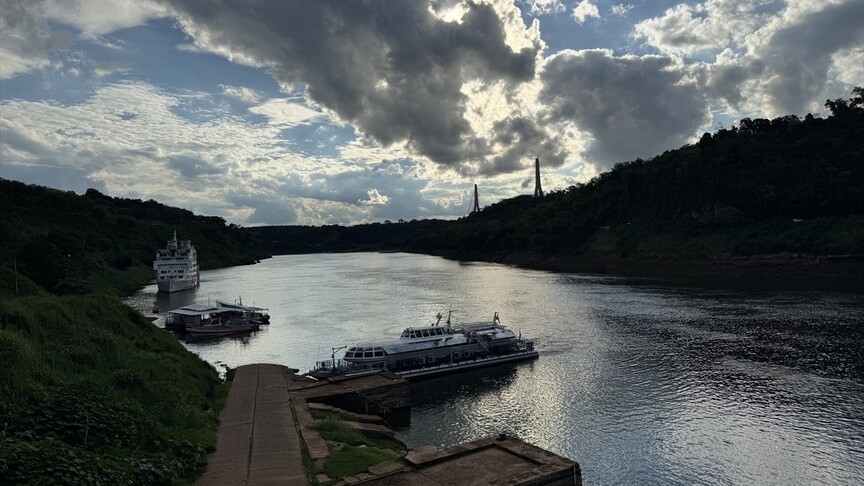 Güney Amerika'da 3 ülkeyi birbirinden ayıran sınır: Parana Nehri