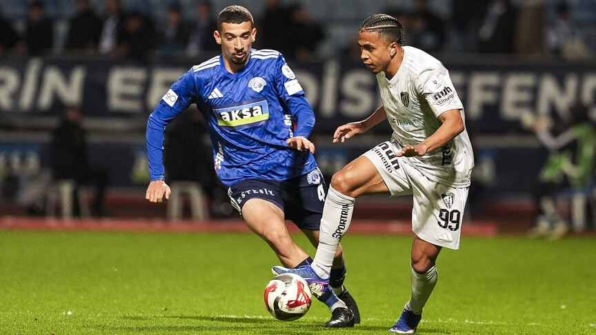 Kasımpaşa ile Kocaelispor ​​​​​​​1-1 berabere kaldı