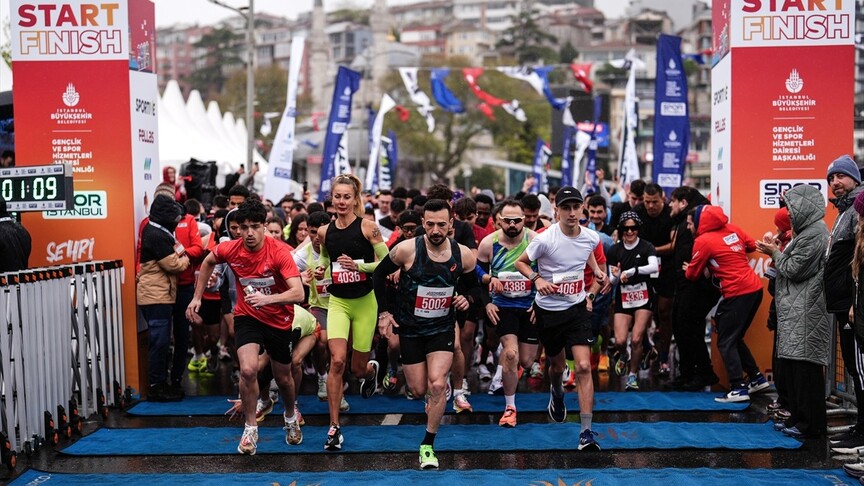 İstanbul'u Koşuyorum Üsküdar Etabı Büyük Bir Coşkuyla Tamamlandı