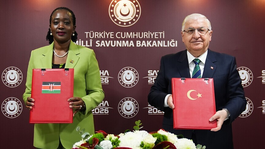 Turqia dhe Kenia nënshkruajnë marrëveshje bashkëpunimi në mbrojtje në panairin  SAHA 2026 