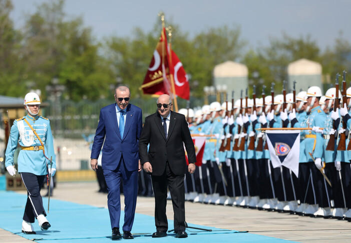 Presidenti turk pret në Ankara homologun e tij algjerian